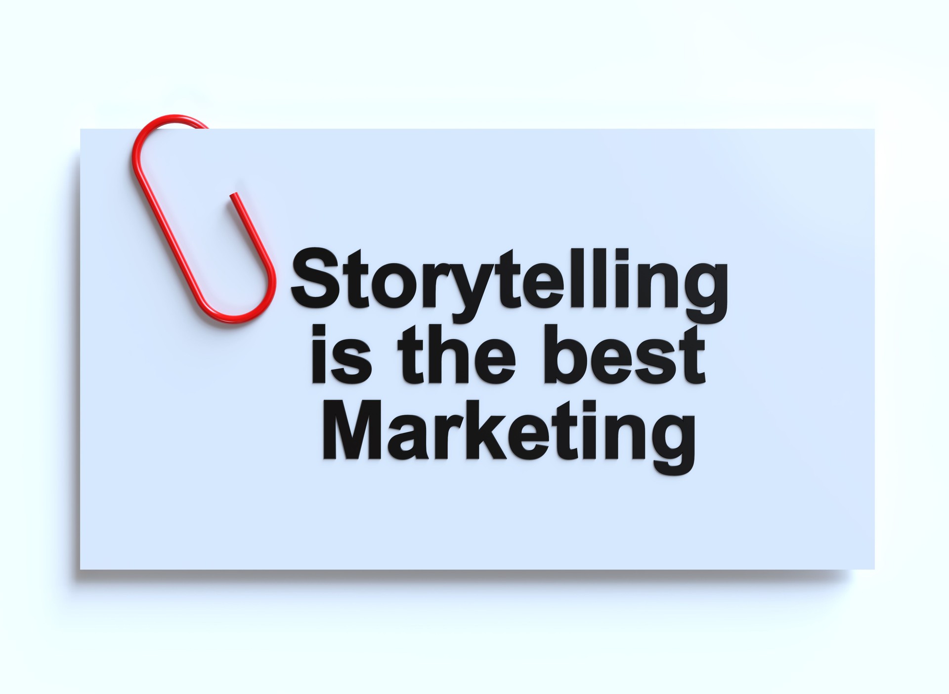 Storytelling is the best marketing